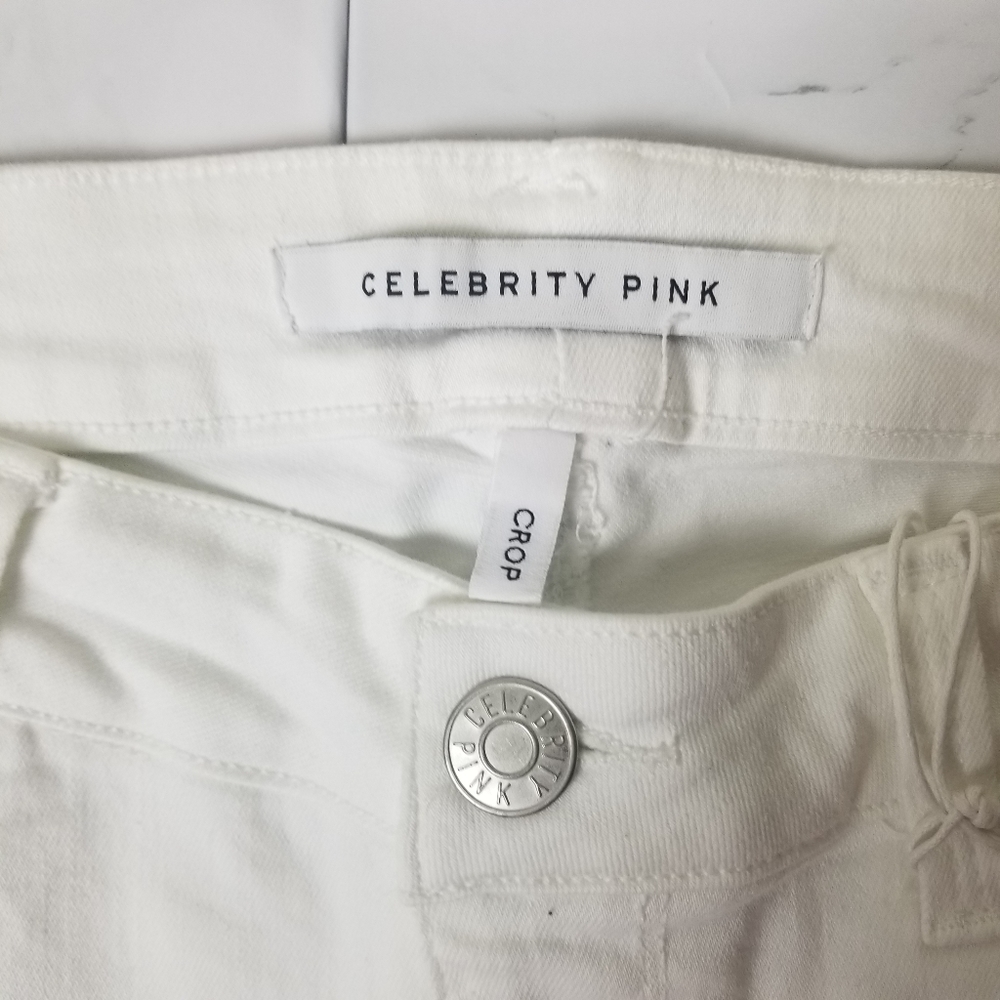 Celebrity Pink Jean's Crop